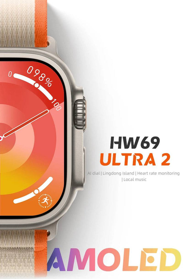 HW69 Ultra 2 Smart Watch | 2.1 inch Display