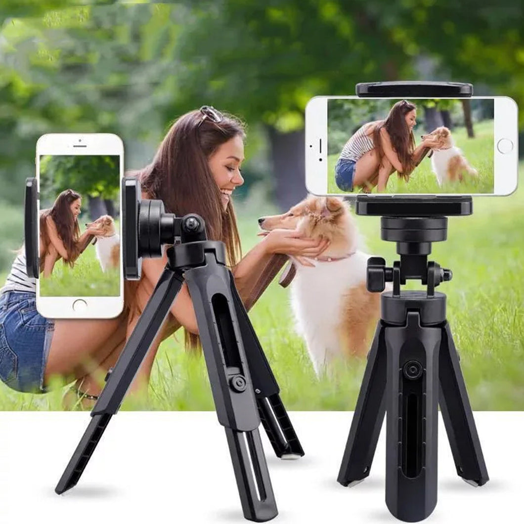 Portable Mini Tripod Holder Stand 360 Degree Rotation