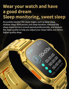 S9 Ultra 2 Smart Watch Golden Edition