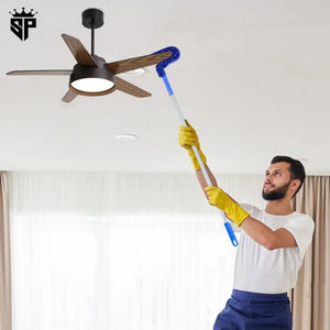 clean ceiling fans and furniture with the Removable Ceiling Fan Duster.