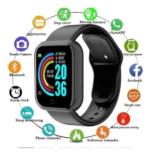 D20 Bluetooth Smartwatch