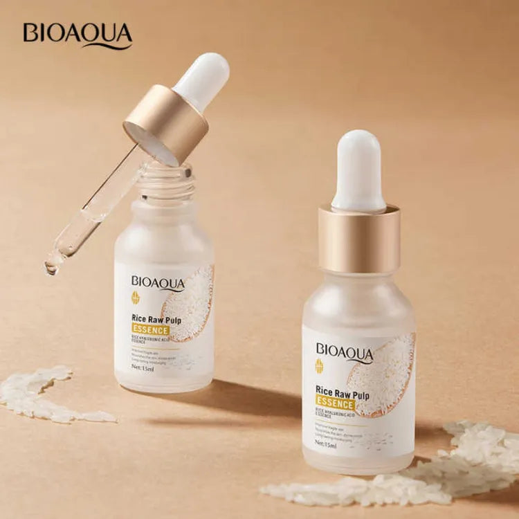 BIOAQUA Rice Serum natural moisturizing anti aging skin care